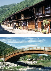 奈良井宿

木曽の大橋